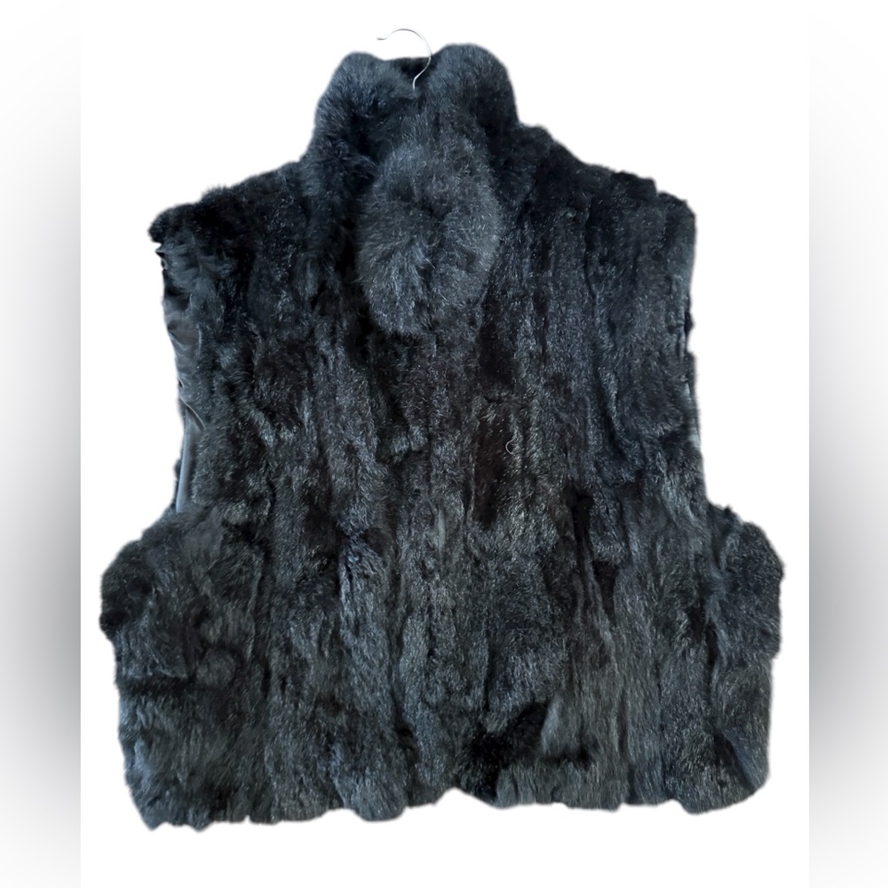 Elegant Black Faux Fur Teddy Jacket